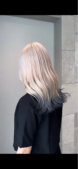 ロング ハイトーン・ブリーチ haruka  🎀のヘアスタイル