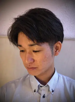 ミディアム 横浜 カット全般 大槻のヘアスタイル