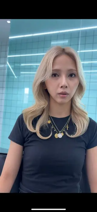 セミロング ヘアアレンジ ねね🦖 /ブリーチカラーのヘアスタイル