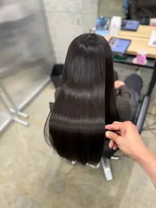 ロング 髪質改善/浅沼 亮のヘアスタイル