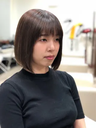 ショート カラー パーマ ヘアアレンジ メンズ キッズ ネイル マツエク・マツパ ドライ カット✂️髪質改善のヘアスタイル