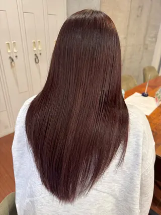 ロング カラー AVANCE.光明池所属・megumi ⭐︎のヘアスタイル