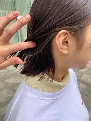 ショート カラー ヘアアレンジ 【代表】 たき〜のヘアスタイル