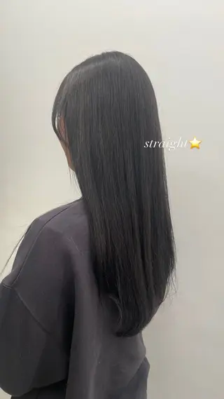 ロング パーマ 赤み消し×透明感 /🌙suwa🌙のヘアスタイル