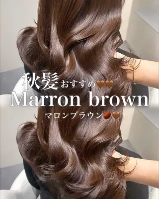 セミロング カラー 🩷韓国ヘア/ヨシン モリ🩷Maikaのヘアスタイル