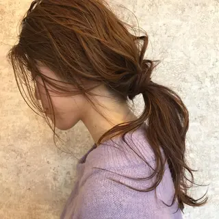 カラー ヘアアレンジ HARUNA/ミセス 大人ショートヘアのヘアスタイル