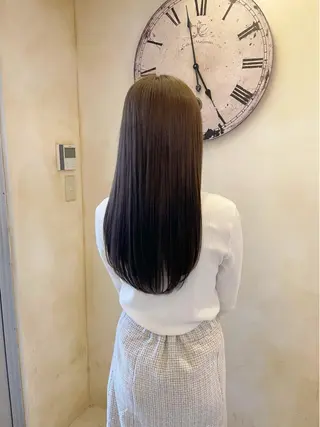 ロング カラー 古田 昂也のヘアスタイル