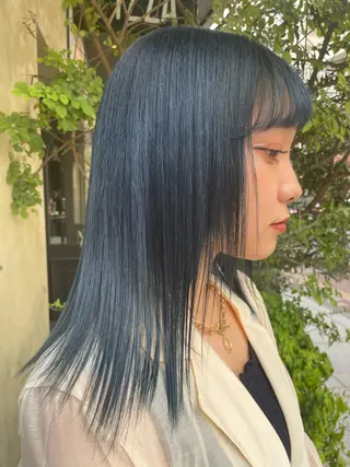 セミロング カラー 個性派ネイル 🌼 ハルカ ♡の眉毛・アイブロウイメージ