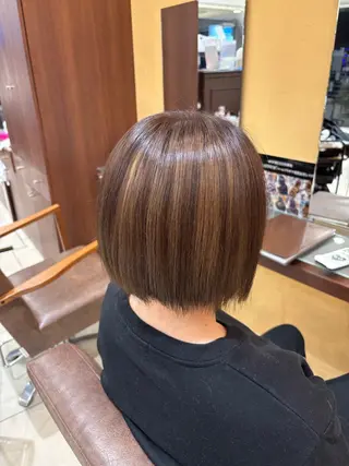 ショート カラー ハイトーン/寒色系 カラー/Risa🌿のヘアスタイル