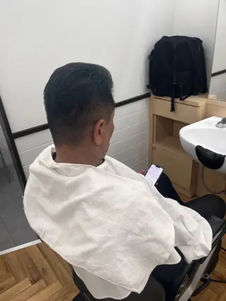 ショート メンズ 清水 寧生のヘアスタイル