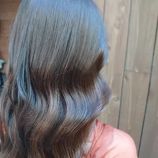 セミロング 東梅田/美髪矯正/ 大貫一輝のヘアスタイル