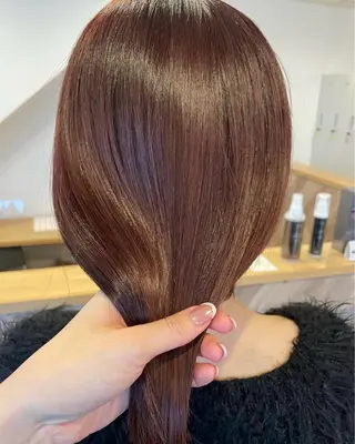 カラー なつ / ハイライト / 髪質改善カラーのヘアスタイル