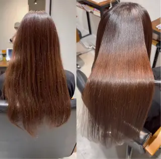 ロング 丹羽大喜 縮毛矯正/美髪矯正のヘアスタイル