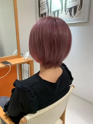 ショート プルースラウンジ 千葉のヘアスタイル