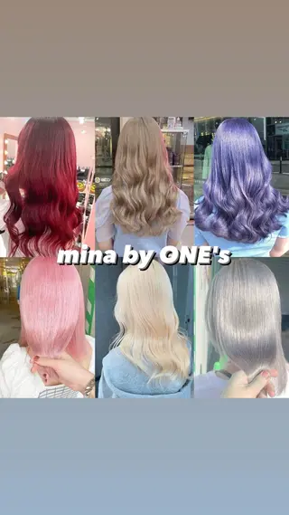 ロング カラー ブリーチ指名 No.1🦋KOKIのヘアスタイル