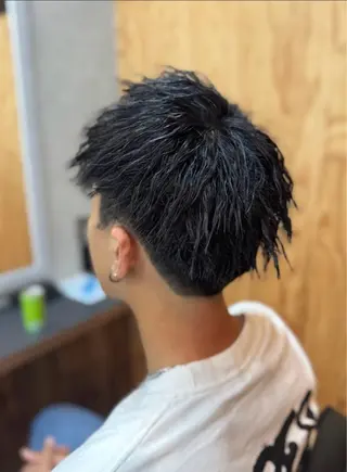 メンズ 森 いずなのヘアスタイル