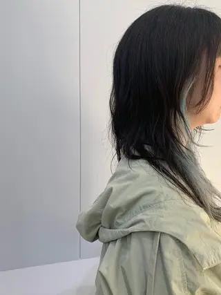 セミロング 高橋 亜紀のヘアスタイル