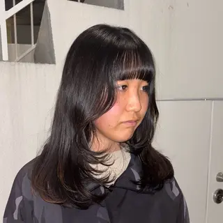 ロング ツヤ髪ハイトーン ×レイヤー🌝リオのヘアスタイル