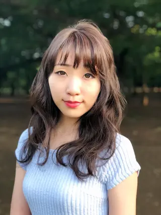 ロング カラー 【ニュアンスカラー・ 髪質改善】スズキカナのヘアスタイル