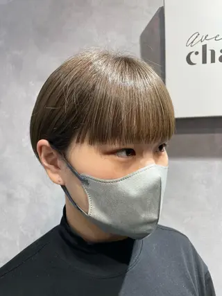 ショート カラー プルエクステ/透明感 カラー✨KAZUKIのヘアスタイル