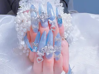 ネイル 🎀鈴音🎀 ワンホンネイルのネイルデザイン