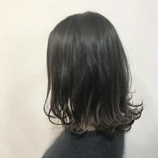 ミディアム カラー パーマ ヘアアレンジ メンズ キッズ kobayashi $hogoのヘアスタイル