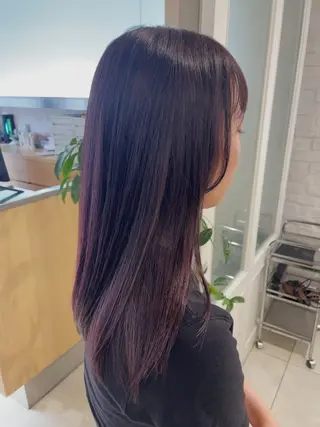 セミロング ❤︎韓国レイヤー❤︎ アカリのヘアスタイル