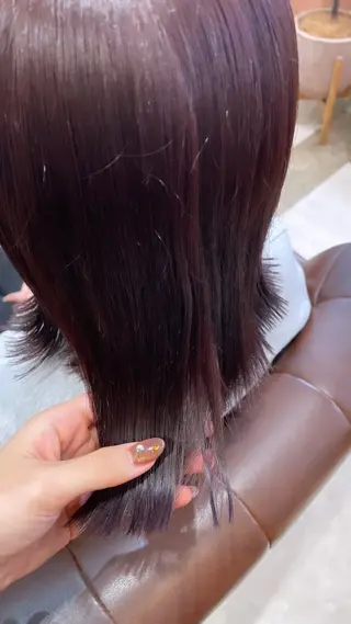 ショート 🧸顔周りカット /透明感🎀のヘアスタイル