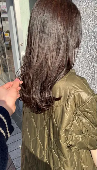ミディアム カラー パーマ ヘアアレンジ メンズ キッズ ネイル マツエク・マツパ アイブロウ 🦕ウルフカット 🦕ａｋｉｈｏのヘアスタイル