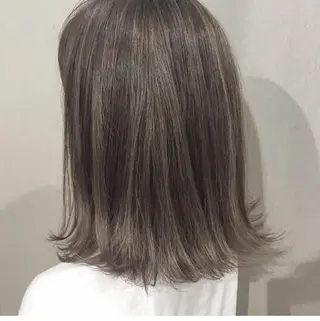 ミディアム カラー ヘアアレンジ 🍀失敗しない 縮毛矯正熊谷竜馬🍀のヘアスタイル