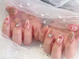 セミロング ninabeauty 新宿のネイルデザイン