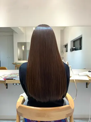 ロング ✨髪質改善　美髪✨ 縮毛　井上 大誠のヘアスタイル