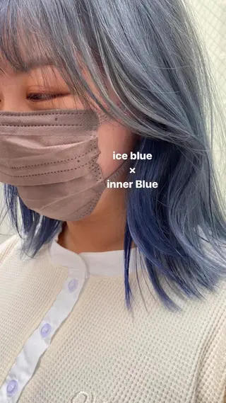 セミロング カラー レイヤーカット /konomiのヘアスタイル