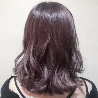 ミディアム カラー ヘアアレンジ ミニボブ/ブリーチ 🌈MISATOのヘアスタイル