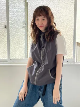 ロング カラー 高橋 愛美のヘアスタイル