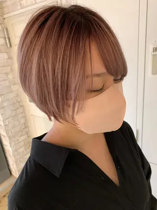 ショート ✨ハイトーン✨艶髪 ✨髪質改善✨和田のヘアスタイル