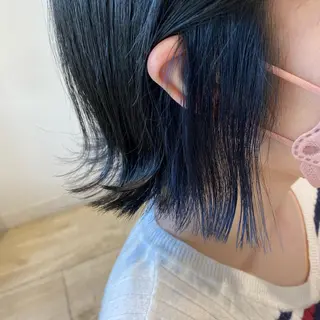 ミディアム equal銀座 黒田💚のヘアスタイル
