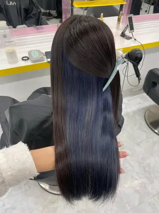 ロング カラー 🦋色落ち綺麗カラー メンズYUZU🦋‪のヘアスタイル
