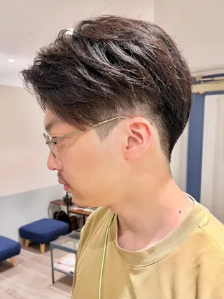 ショート パーマ メンズ 💐メンズ特化× パーマ💐早坂駆留のヘアスタイル