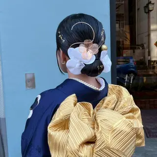 ロング ヘアアレンジ ハヤシ マユ ✂ 府中美容室のヘアスタイル