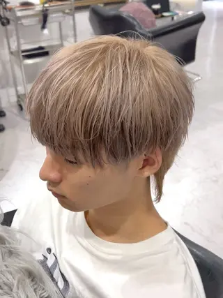 ミディアム 中嶋泰斗 カットモデル募集のヘアスタイル