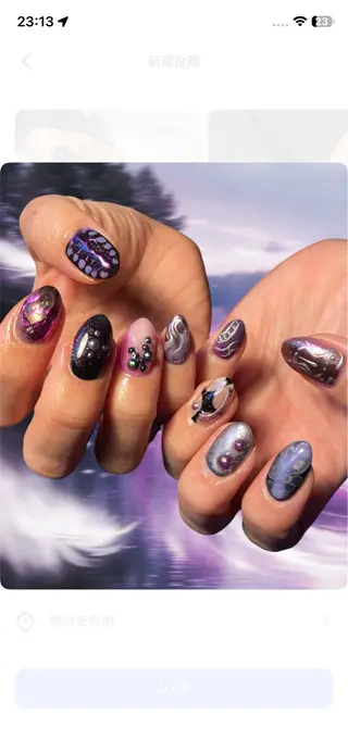 ネイル NICO nail　三軒茶屋店　ネイル＆アイラッシュ所属・oichan 𖦹°‧のネイルデザイン