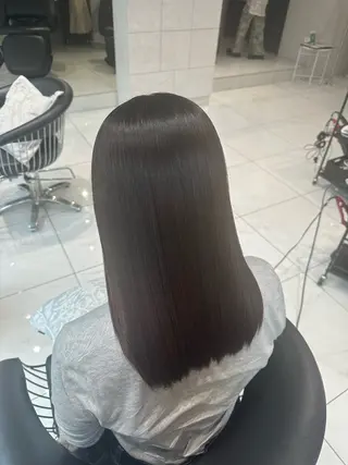 ミディアム ブリーチなしWカラー /Hitomi☻のヘアスタイル