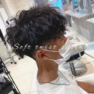 パーマ メンズ 似合う髪型が 分からない方へのヘアスタイル