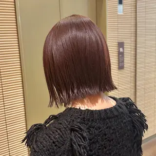 ミディアム カラー 川添 亜弥のヘアスタイル