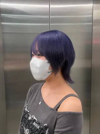 ミディアム カラー 🌟ゆりあ🌟 JILLSTUDIOのヘアスタイル