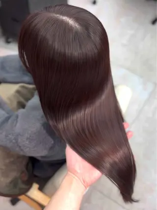ロング カラー パーマ 🌸東中野/髪質改善 美髪矯正/櫻井🌸のヘアスタイル