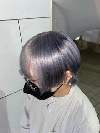ミディアム カラー パーマ ヘアアレンジ メンズ キッズ ネイル マツエク・マツパ アイブロウ 🔥漢髪特化メンズ マネージャーYUKIのヘアスタイル