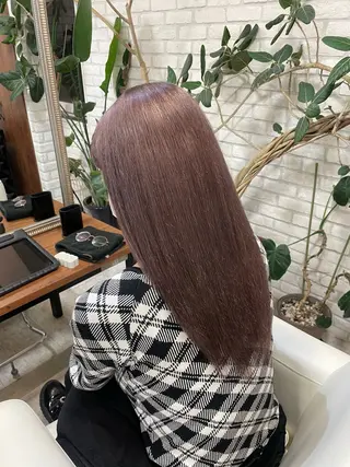 ロング カラー ダブルカラー/ レイヤー🍒齋藤 澪のヘアスタイル