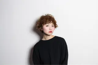 ショート 横井伴典 矢場町 メンズパーマ/カットのヘアスタイル